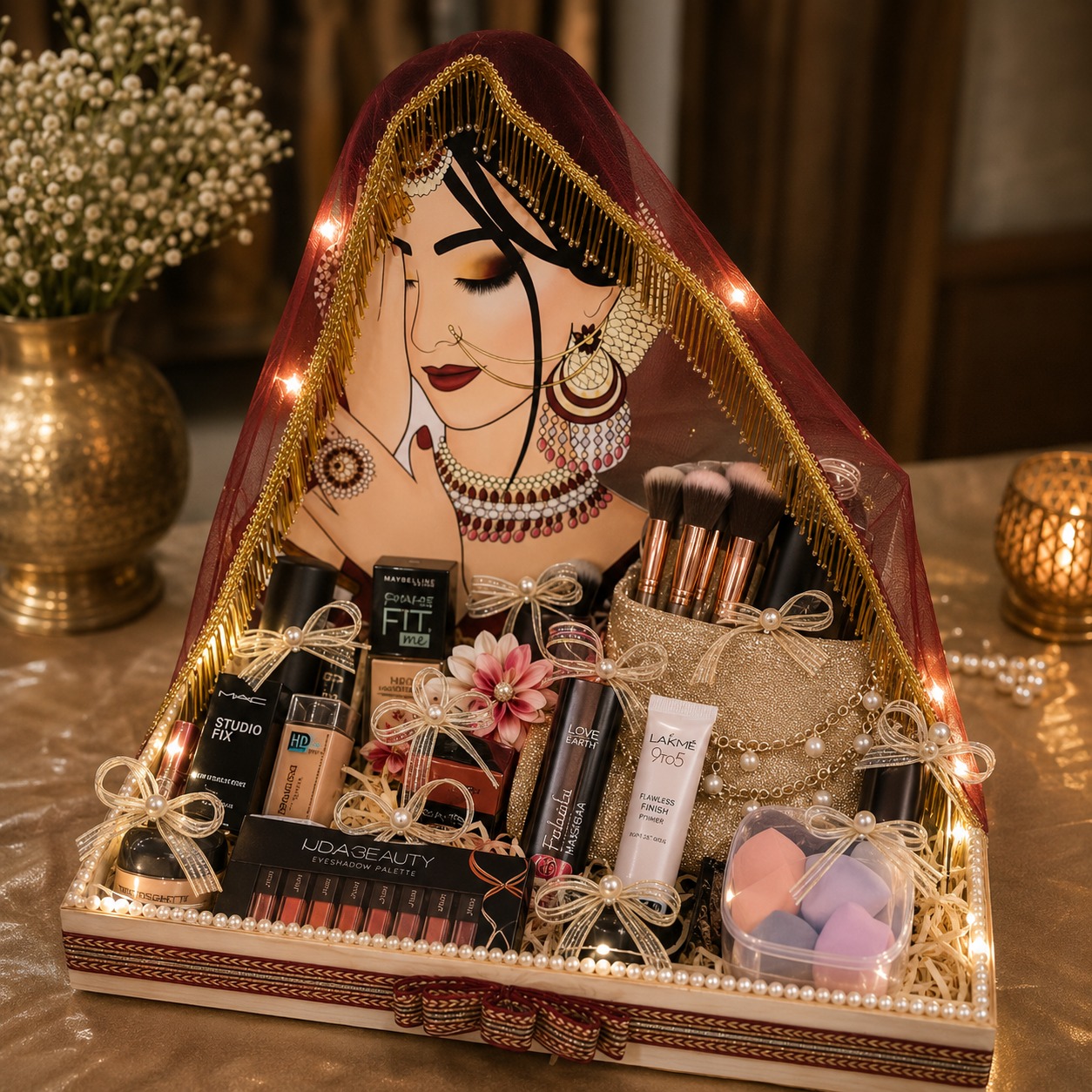 Makeup & Vanity Packing — Wedding